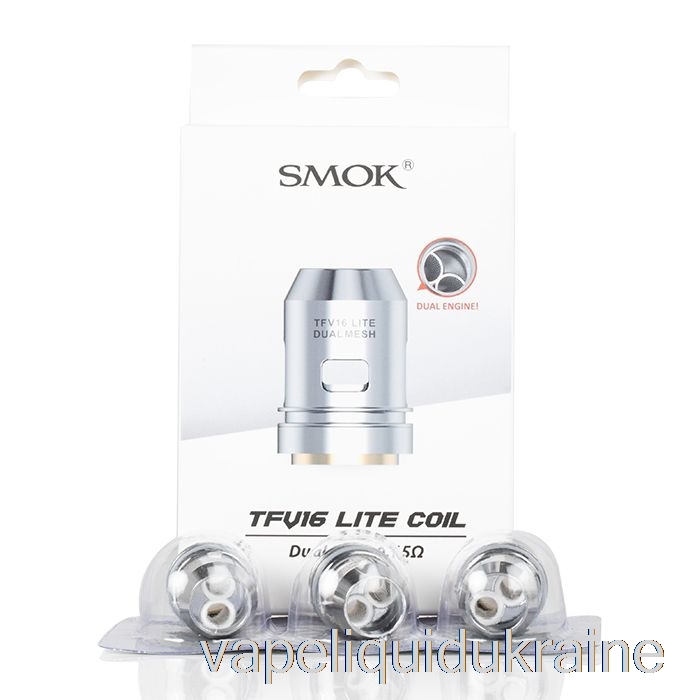 Vape Ukraine SMOK TFV16 LITE Replacement Coils 0.15ohm Dual Mesh Coils